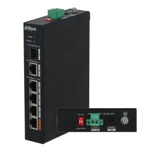 PFS3106-4ET-60 - 4-Port PoE Switch (Unmanaged)