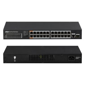 PFS3125-24ET-190 - 24-Port FE PoE+ 1-Port Gigabit Combo PoE Switch