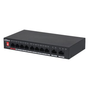 PFS3010-8ET-96 - 10-Port Unmanaged Desktop Switch with 8-Port PoE